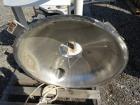 Used Sprout Waldron Pedestal Sifter, Model PS34, Stainless Steel. Approximate 32