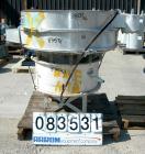 USED: Sweco screener, model A-1D-8, 316 stainless steel. 48