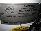 Used Sweco Screener, Model LS18, Stainless Steel. Three deck. 0.25hp, 3/220 volt motor. Serial#LS18-967-7.