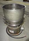 Used Sweco Screener, Model LS18S333, 304 Stainless Steel. 18