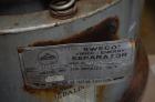 Used Stainless Steel Sweco Screener, 18” Diameter, Model LS18S53