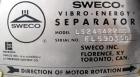 Used Sweco screener, model LS24S422HS, 304 stainless steel. 24
