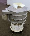 Used Sweco Screener, Model LS24S444-3-002, 304 Stainless Steel.