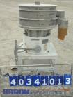 Used Sweco screener, model LS24S, 304 stainless steel. 24