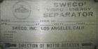Used Sweco Screener, Model LS30C666, Carbon Steel. 30'' Diameter, double deck, 3 separation. Includes a top cover. Driven by a 1/2 HP, 3/60/230/460 Volt, 1140 RPM motor. Mounted on a carbon steel bas...