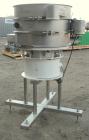 Used Sweco Screener, Model LS30S666, 304 Stainless Steel. 30