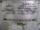 Used Sweco Screener, Model LS30S66, 304 Stainless Steel. 30