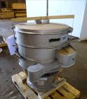 Used Sweco Screener, Model LS30S86-001, 304 Stainless Steel. 