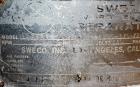 Used Sweco Screener, Model LS30S86, 316 Stainless Steel. 30
