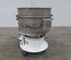 Sweco LS30S 30 Inch Circular Vibratory Screener - Used Stainless Separator