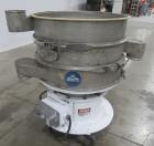 Sweco LS30S 30 Inch Circular Vibratory Screener - Used Stainless Separator