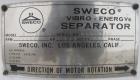 Sweco LS30S 30 Inch Circular Vibratory Screener - Used Stainless Separator