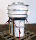 Used Sweco Screener, Model LS48C610, Carbon Steel. 48
