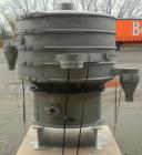 Used Sweco Vibro-Energy Separator, Model LS48S6666, 316 Stainless Steel. 48