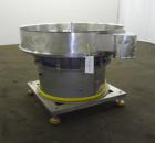 Used Sweco Screener, Model LS48S86, 316 Stainless Steel. 