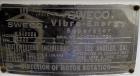 Used Stainless Steel Sweco Screener, Model LS48S88