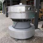 Used-Sweco Screener, Model LS60.  Stainless steel, single deck, 2 separation with top cover.  Driven by a 2-1/2 hp, 3/60/230...