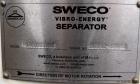 Used Sweco Screener, Model MX40C666LKWC