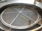 Used- Sweco Pneumatic In-Line Pressure Sifter, Model PS60S241212, 304 Stainless