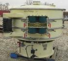 Used Sweco Screener, Model QC60C888, Carbon Steel. 60