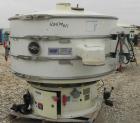 Used Sweco Screener, Model QC60C888, Carbon Steel. 60