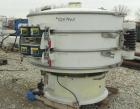 Used Sweco Screener, Model QC60C888, Carbon Steel. 60