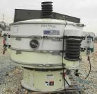 Used Sweco Screener, Model QC60C888, Carbon Steel. 60