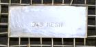 Used Sweco Screener, Model QC60S8288, 304 Stainless Steel.