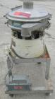Used Sweco Screener, Model S18S3333, 316 Stainless Steel.  18