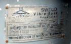 Used Sweco Screener, Model S48C8666, Stainless Steel. 48