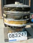 Used Sweco Screener, Model S48C885, Carbon Steel. 48