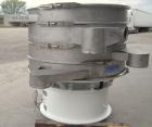 Used Sweco Screener, Model S48C886, 304 stainless steel. 48