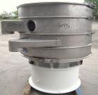 Used Sweco Screener, Model S48C886, 304 stainless steel. 48
