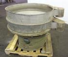 Used Stainless Steel Sweco Screener, Model S48C8886-1