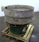 Used- Stainless Steel Sweco Screener, Model S48C8886-1