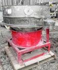Used Sweco Screener, Model S48S66, Stainless Steel. 48