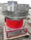 Used Sweco Screener, Model S48S66, Stainless Steel. 48
