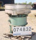 USED: Sweco screener, model S48S66, stainless steel. 48
