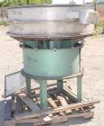 USED: Sweco screener, model S48S66, stainless steel. 48