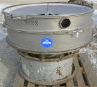 USED: Sweco screener, model S48S86666, 304 stainless steel. 48