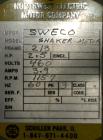 Used Sweco Screener, Model S60S88, 304 stainless steel. 60