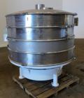 Used Sweco Screener, Model SS60S, 304 Stainless Steel.