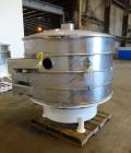 Used Sweco Screener, Model SS60S, 304 Stainless Steel.