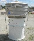 Used Sweco screener, model US48S6662, stainless steel. 48