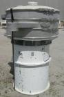 Used Sweco screener, model US48S6662, stainless steel. 48
