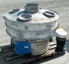 USED: Sweco screener, model US48S6886, 304 stainless steel. 48
