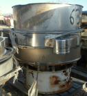 Used Sweco Separator, Model US48S68. 304 Stainless Steel. 48