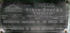 Used Sweco Screener, Model US48S886, Stainless Steel. 48