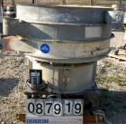 USED: Sweco screener, model US60C88D, carbon steel. 60