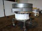 Used- Sweco Screener, Model US60D810, 304 Stainless Steel, 60